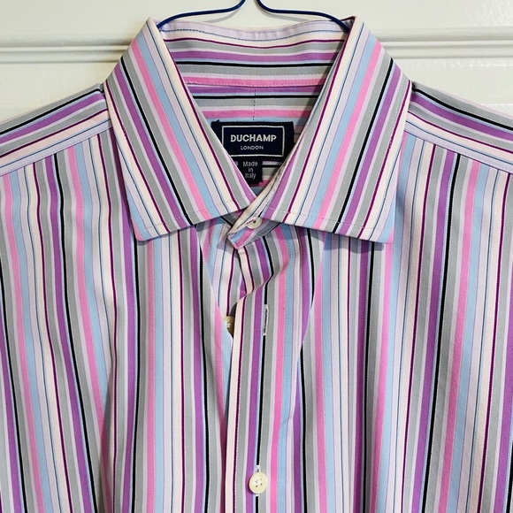 duchamp london dress shirts Duchamp London Black Dress Shirt DUDS626